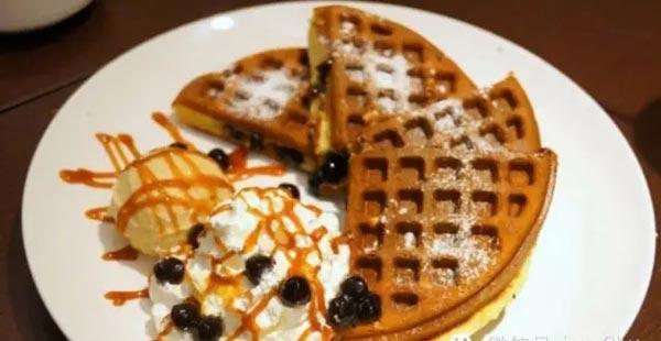 342巷Cafe珍珠奶茶鬆餅