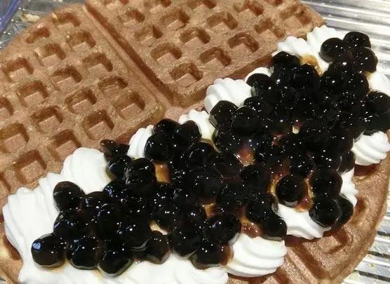 8code鬆餅珍珠鮮奶油松餅