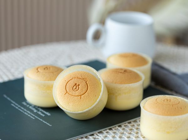 日式布丁燒成品