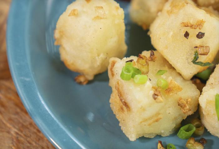 豆腐野菜吐司杯示意圖