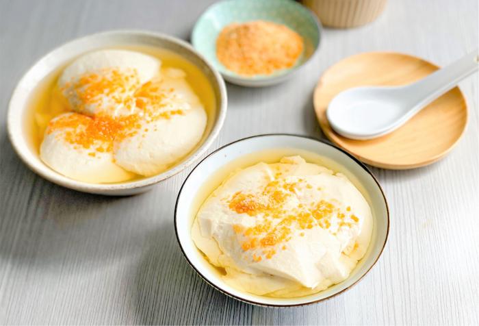 電飯煲豆腐花示意圖